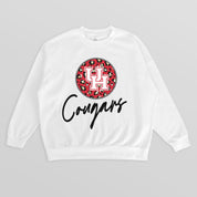 HOUSTON COUGARS WILD BREAKTHROUGH PREMIUM FLEECE CREWNECK PULLOVER