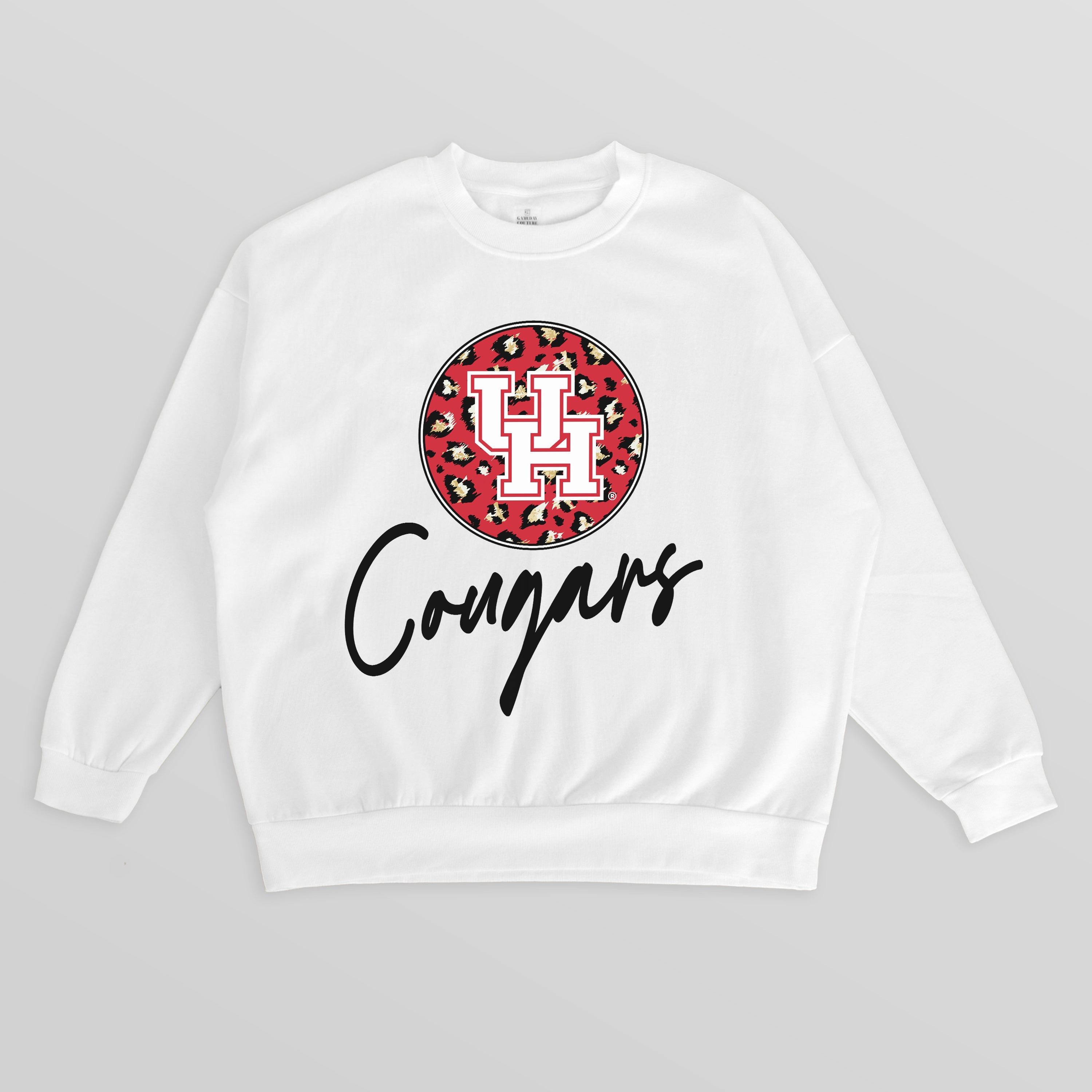 HOUSTON COUGARS WILD BREAKTHROUGH PREMIUM FLEECE CREWNECK PULLOVER