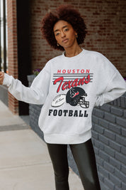 HOUSTON TEXANS HOME TURF PREMIUM FLEECE CREWNECK PULLOVER
