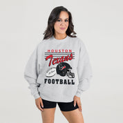 HOUSTON TEXANS HOME TURF PREMIUM FLEECE CREWNECK PULLOVER