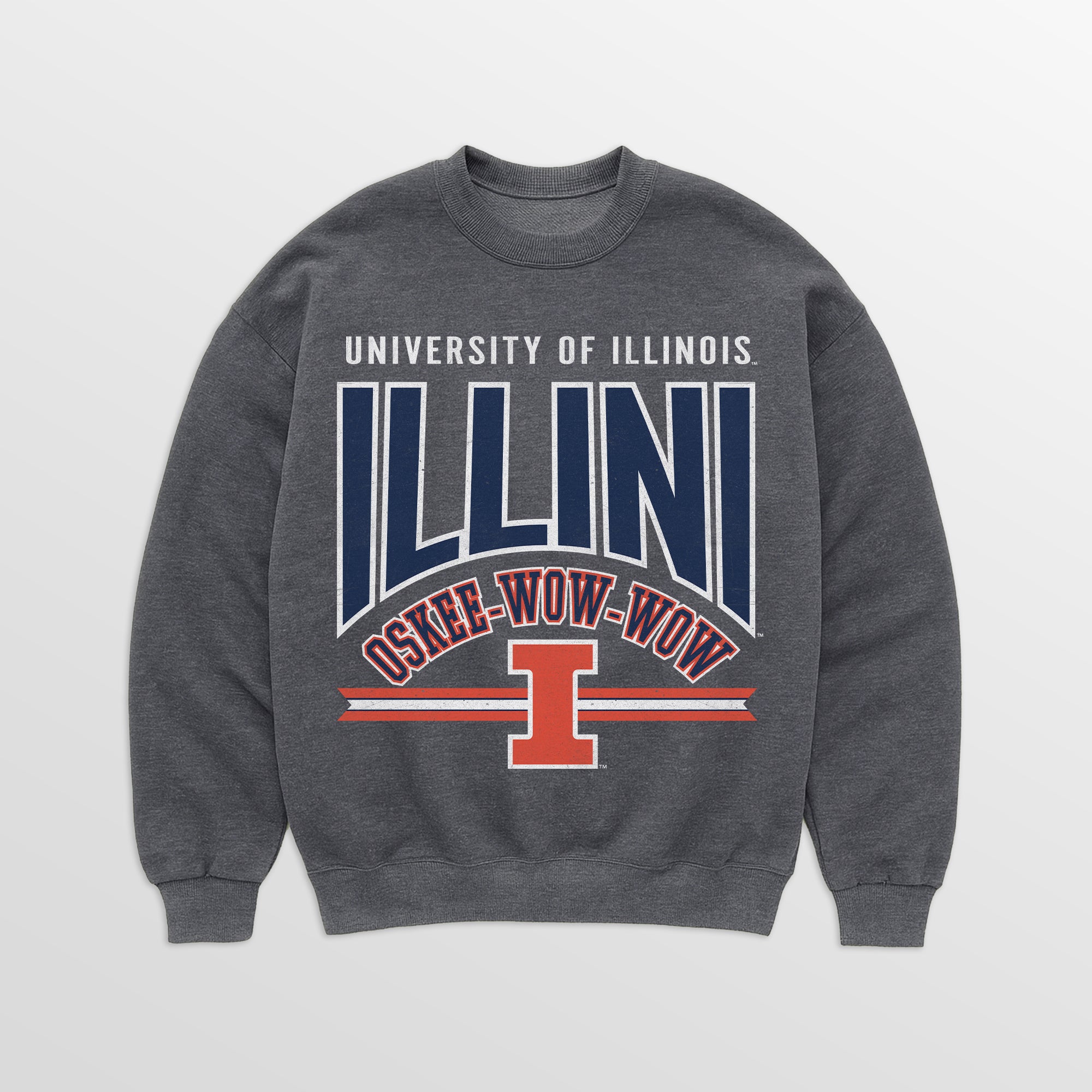 ILLINOIS FIGHTING ILLINI KICKOFF CLASSIC PREMIUM FLEECE PULLOVER