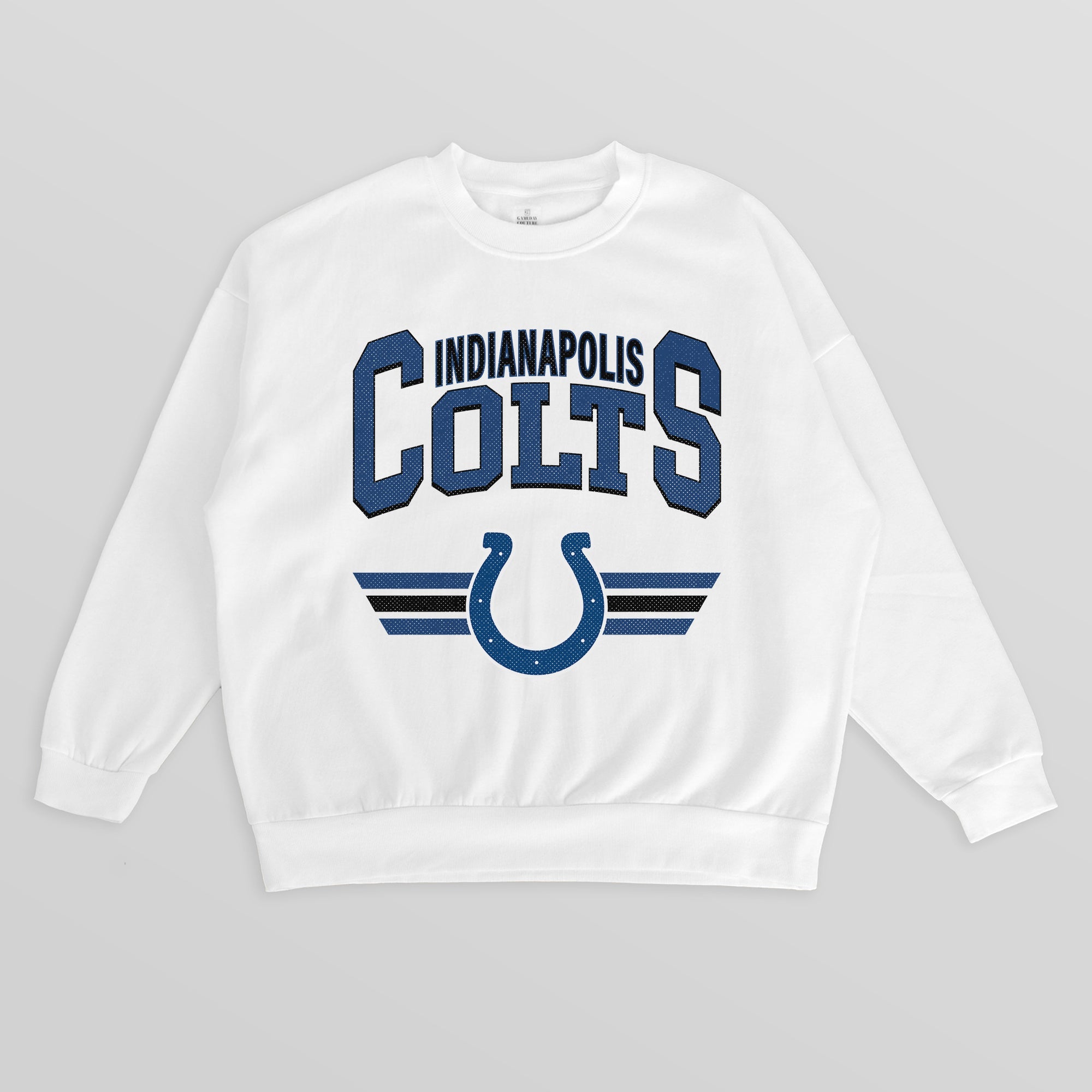INDIANAPOLIS COLTS SWIFT STRIKE PREMIUM FLEECE CREWNECK PULLOVER