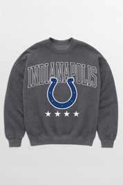 INDIANAPOLIS COLTS RISING STAR PREMIUM FLEECE CREWNECK PULLOVER