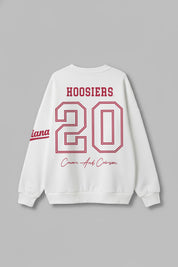 INDIANA HOOSIERS DAY ONE PREMIUM FLEECE UNISEX CREWNECK PULLOVER