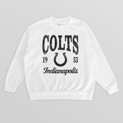 INDIANAPOLIS COLTS PEAK SEASON PREMIUM FLEECE CREWNECK PULLOVER