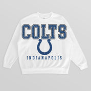 INDIANAPOLIS COLTS Sunday Drives Fleece Crewneck Pullover