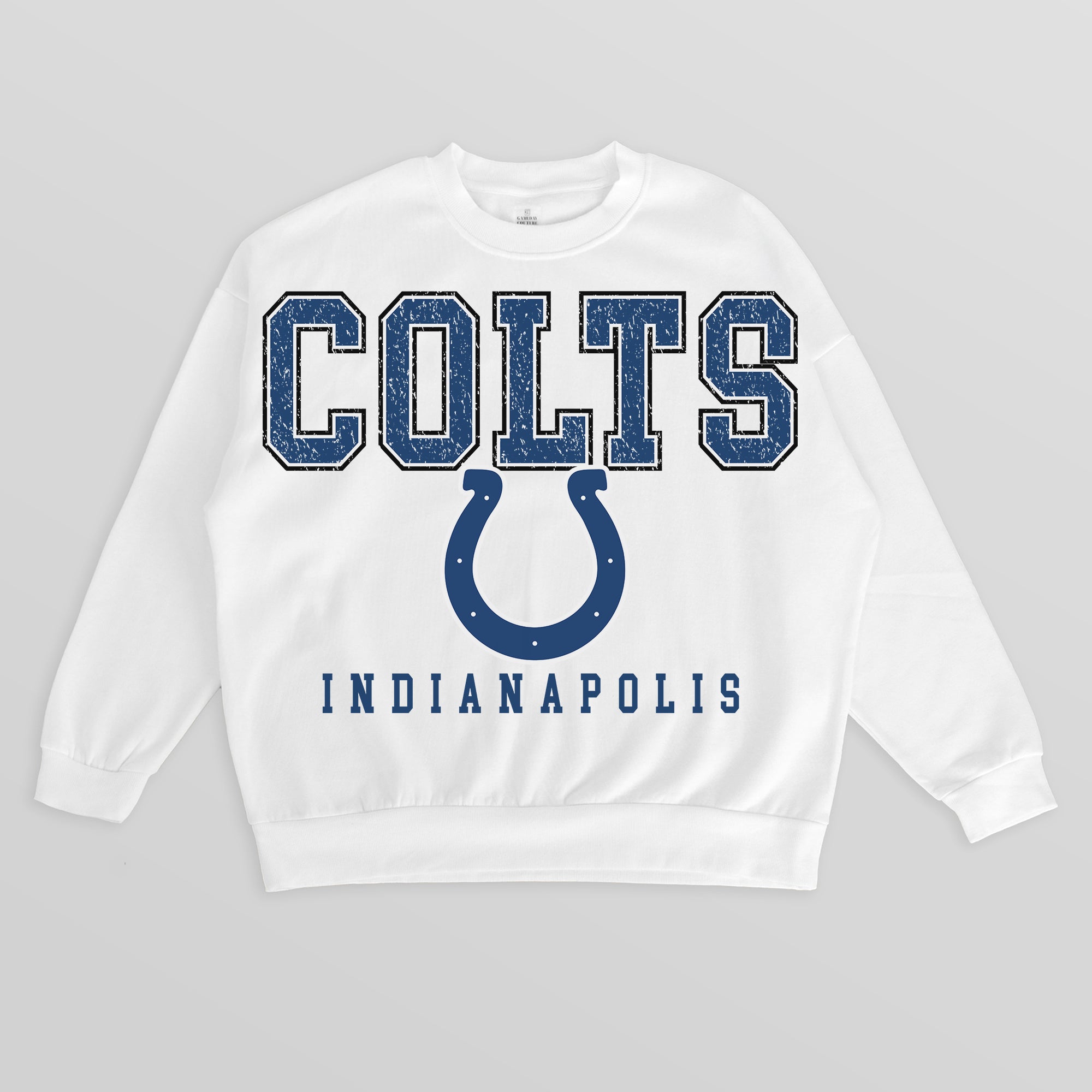 INDIANAPOLIS COLTS Sunday Drives Fleece Crewneck Pullover