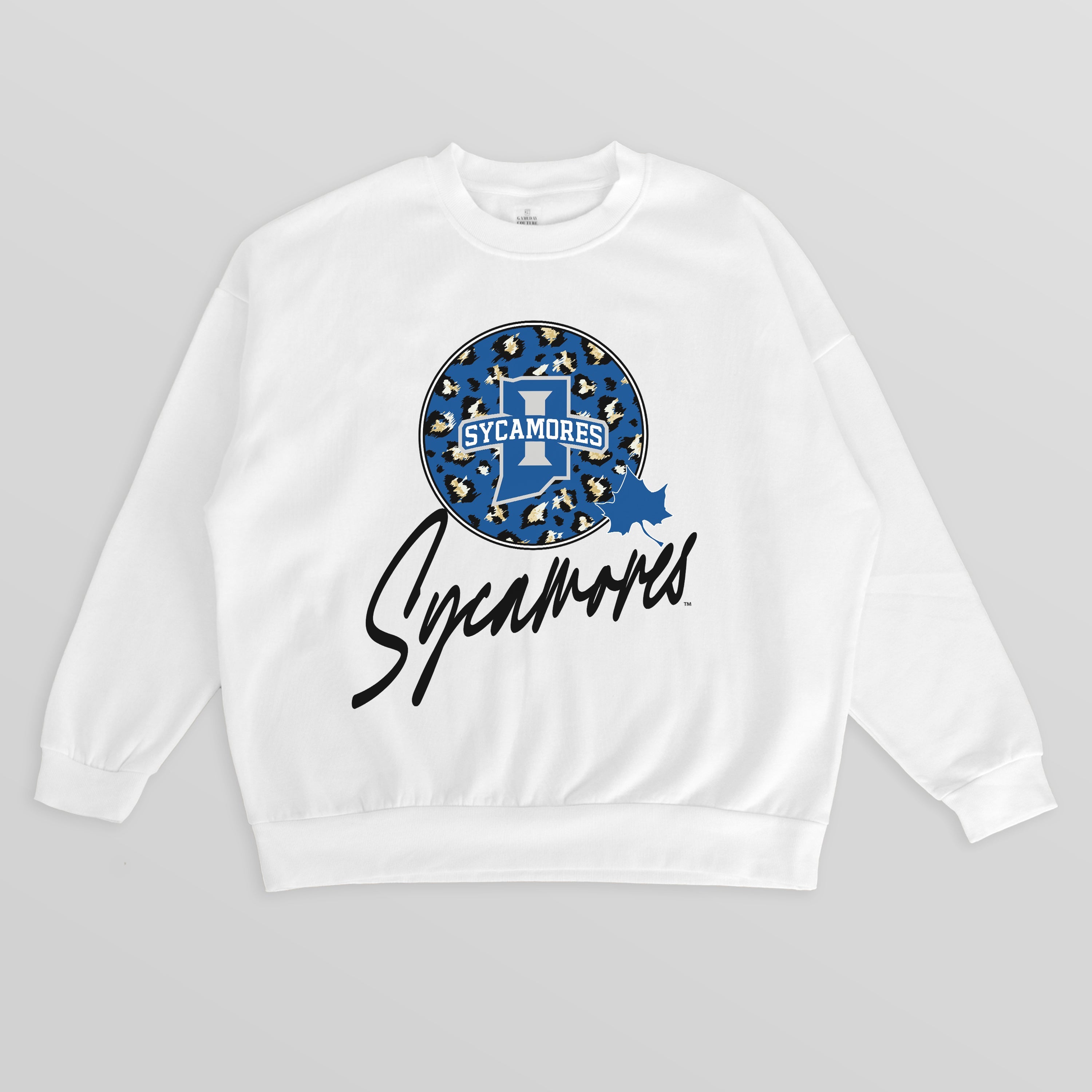 INDIANA STATE SYCAMORES WILD BREAKTHROUGH PREMIUM FLEECE CREWNECK PULLOVER