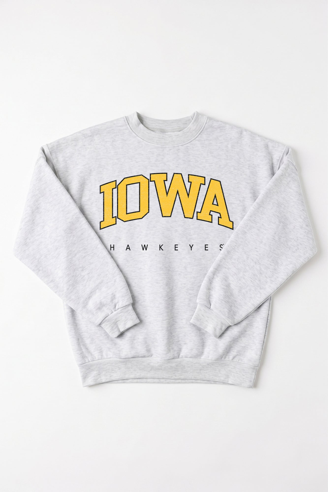 IOWA HAWKEYES NEXT MOVE PREMIUM FLEECE UNISEX CREWNECK PULLOVER