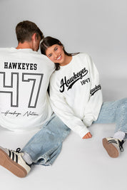 IOWA HAWKEYES DAY ONE PREMIUM FLEECE UNISEX CREWNECK PULLOVER