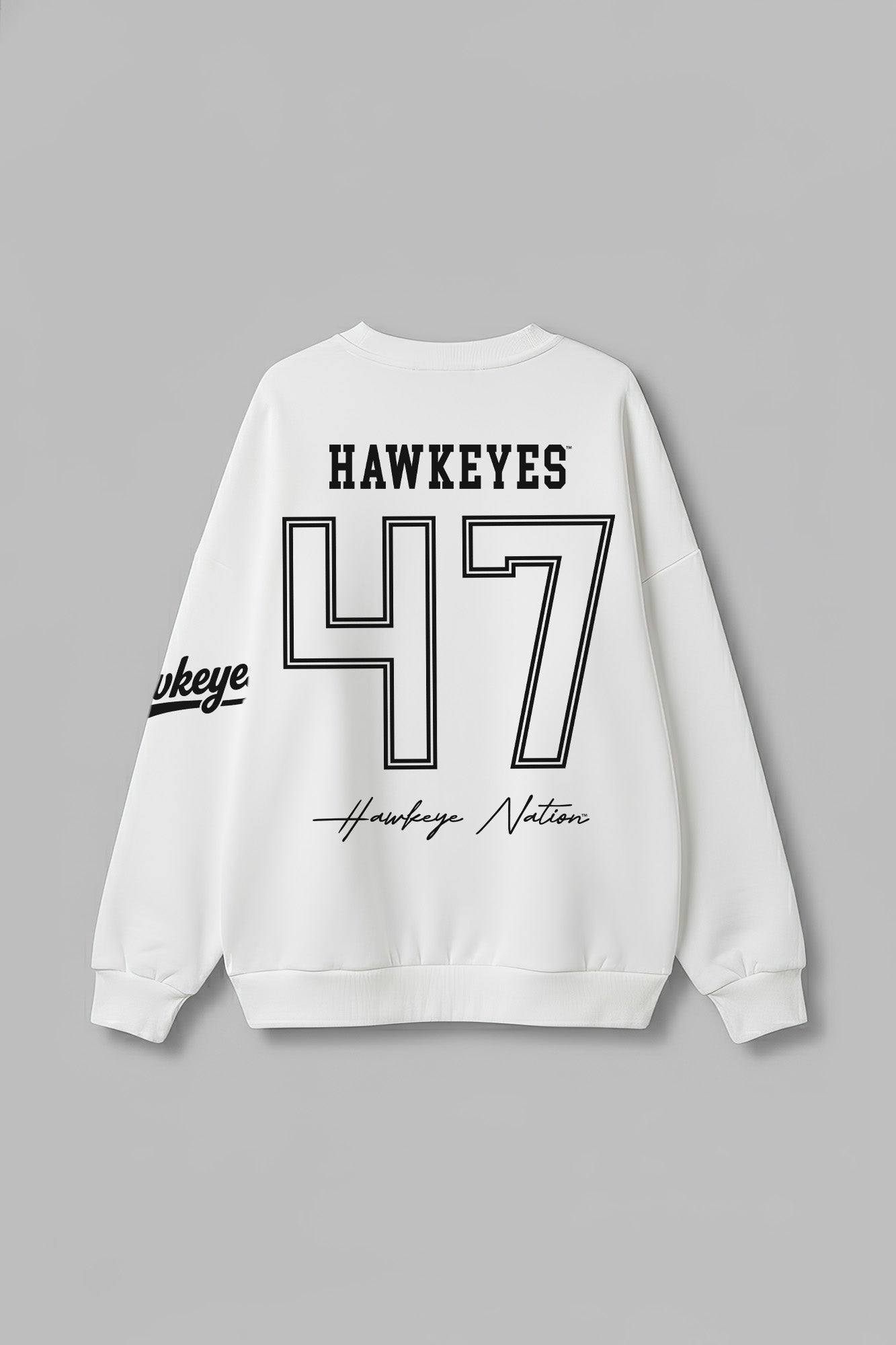 IOWA HAWKEYES DAY ONE PREMIUM FLEECE UNISEX CREWNECK PULLOVER