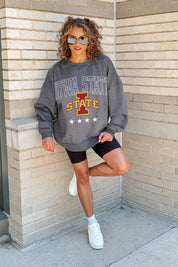 IOWA STATE CYCLONES RISING STAR PREMIUM FLEECE CREWNECK PULLOVER