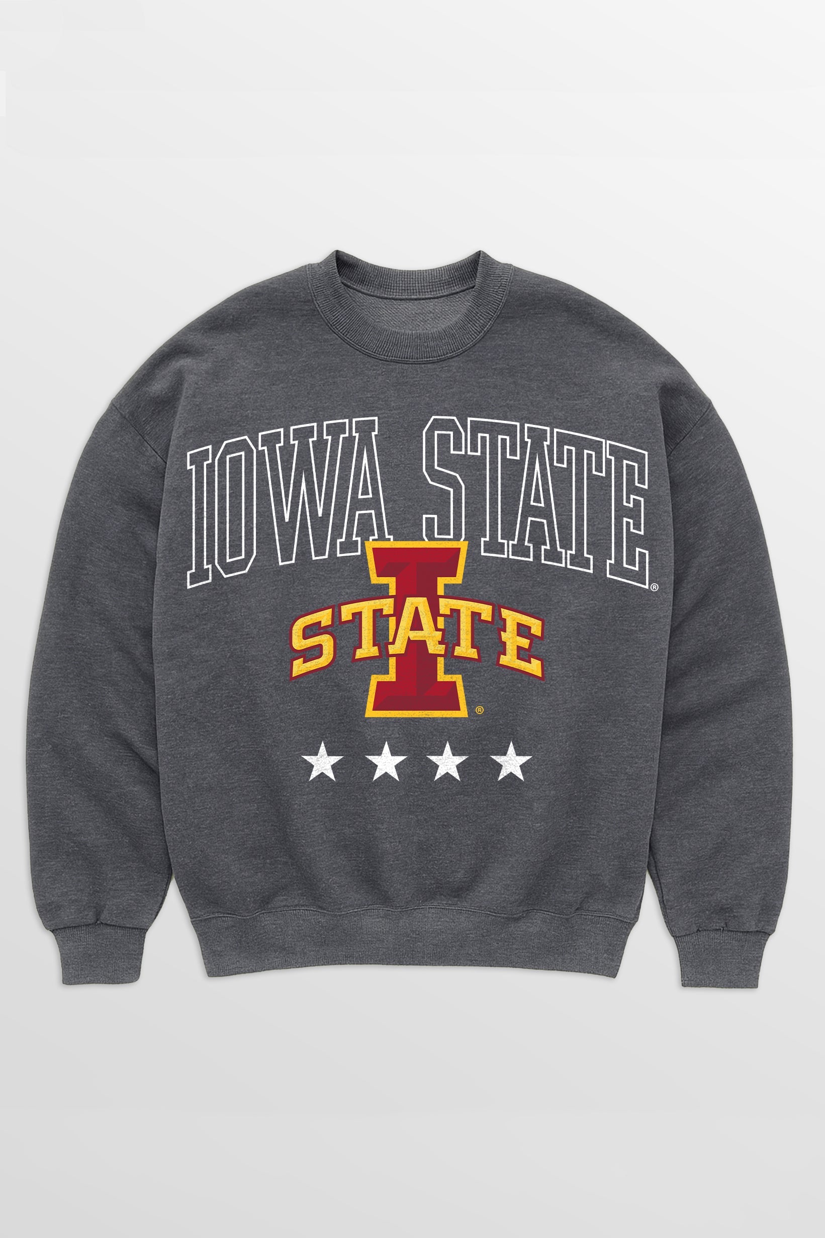IOWA STATE CYCLONES RISING STAR PREMIUM FLEECE CREWNECK PULLOVER