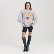 IOWA STATE CYCLONES DEGREE UNLOCKED PREMIUM DROP SHOULDER FLEECE CREWNECK PULLOVER