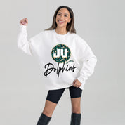 JACKSONVILLE DOLPHINS WILD BREAKTHROUGH PREMIUM FLEECE CREWNECK PULLOVER