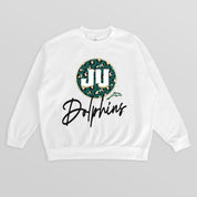 JACKSONVILLE DOLPHINS WILD BREAKTHROUGH PREMIUM FLEECE CREWNECK PULLOVER