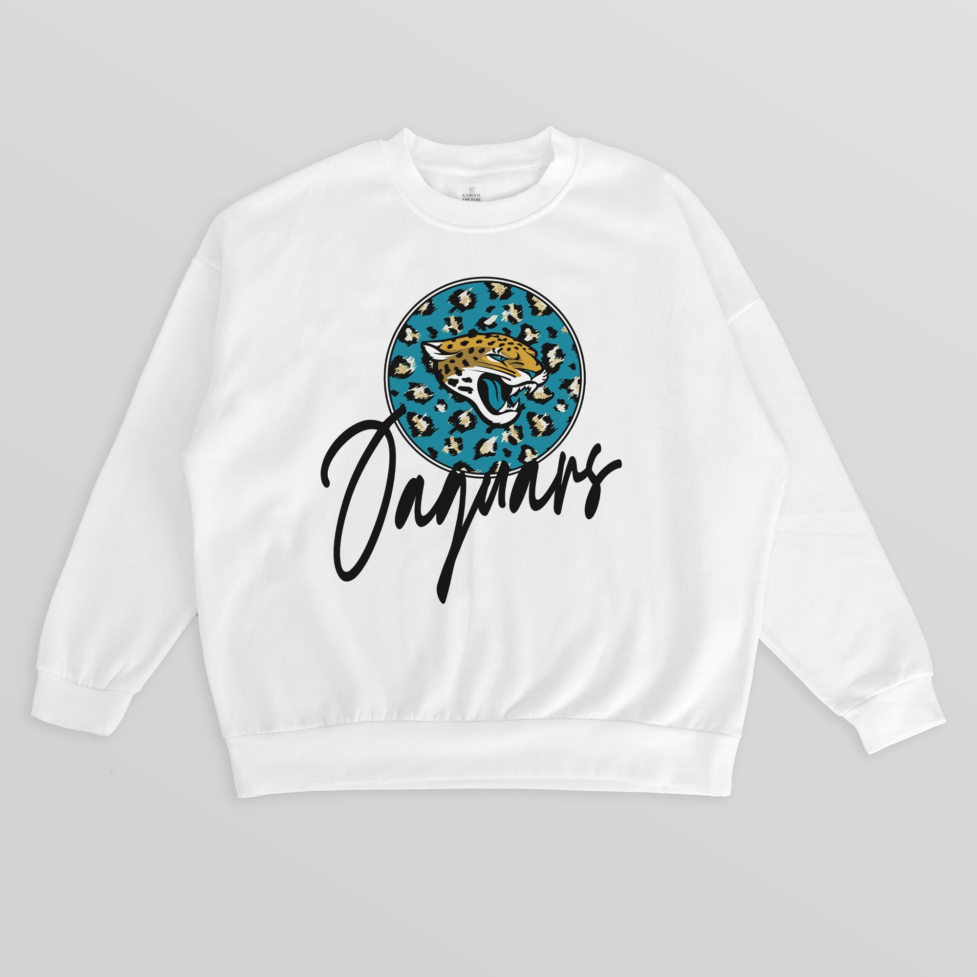 JACKSONVILLE JAGUARS WILD BREAKTHROUGH PREMIUM FLEECE CREWNECK PULLOVER