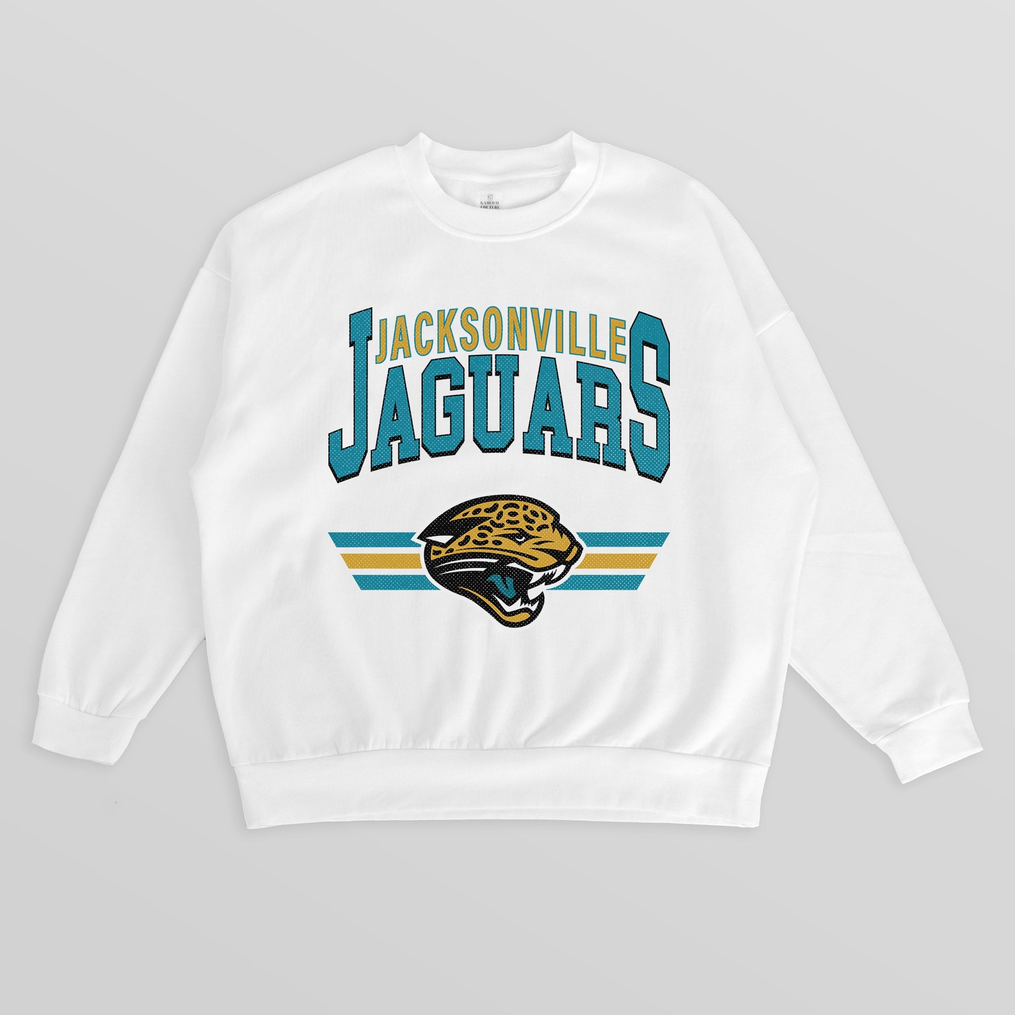 JACKSONVILLE JAGUARS SWIFT STRIKE PREMIUM FLEECE CREWNECK PULLOVER