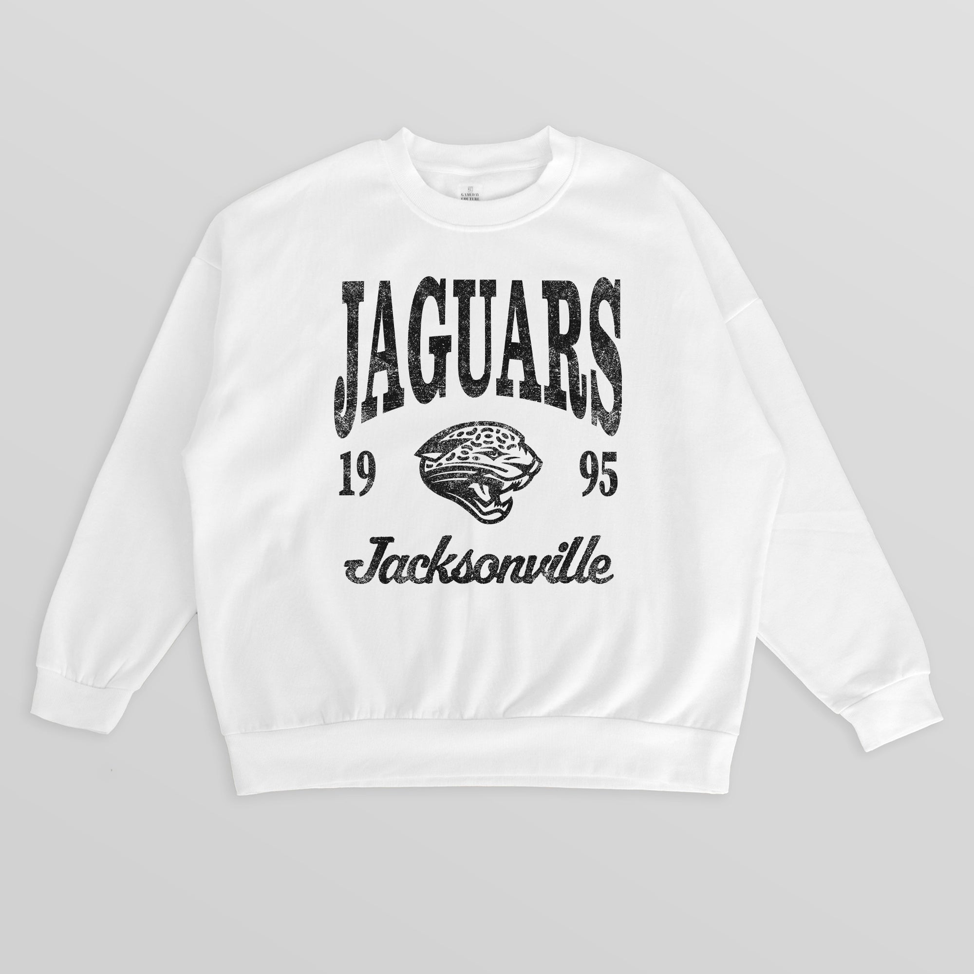 JACKSONVILLE JAGUARS PEAK SEASON PREMIUM FLEECE CREWNECK PULLOVER