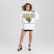 JACKSONVILLE JAGUARS Sunday Drives Fleece Crewneck Pullover