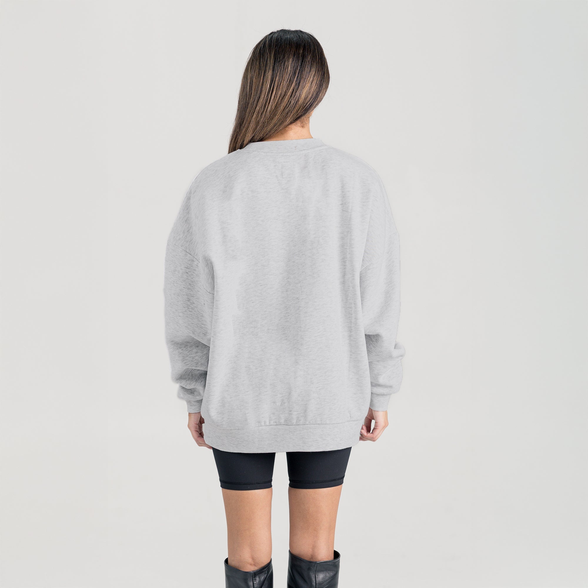 JAMES MADISON DUKES PENNANT PRIDE PREMIUM FLEECE DROP SHOULDER CREWNECK PULLOVER