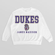 JAMES MADISON DUKES FREESTYLE PREMIUM FLEECE CREWNECK PULLOVER