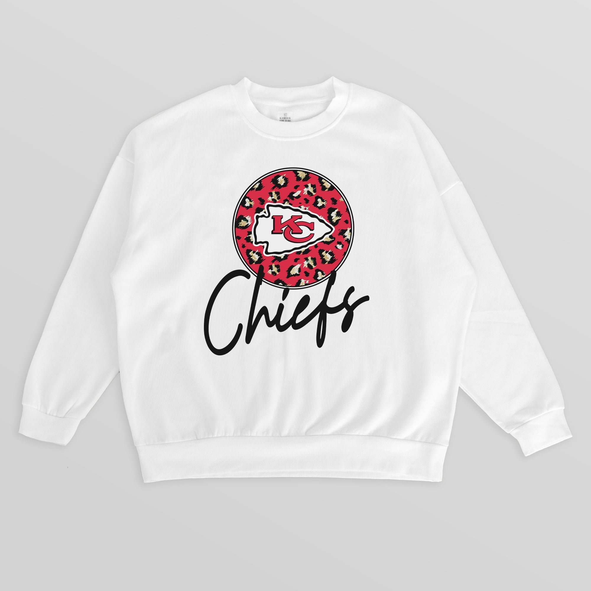 KANSAS CITY CHIEFS WILD BREAKTHROUGH PREMIUM FLEECE CREWNECK PULLOVER