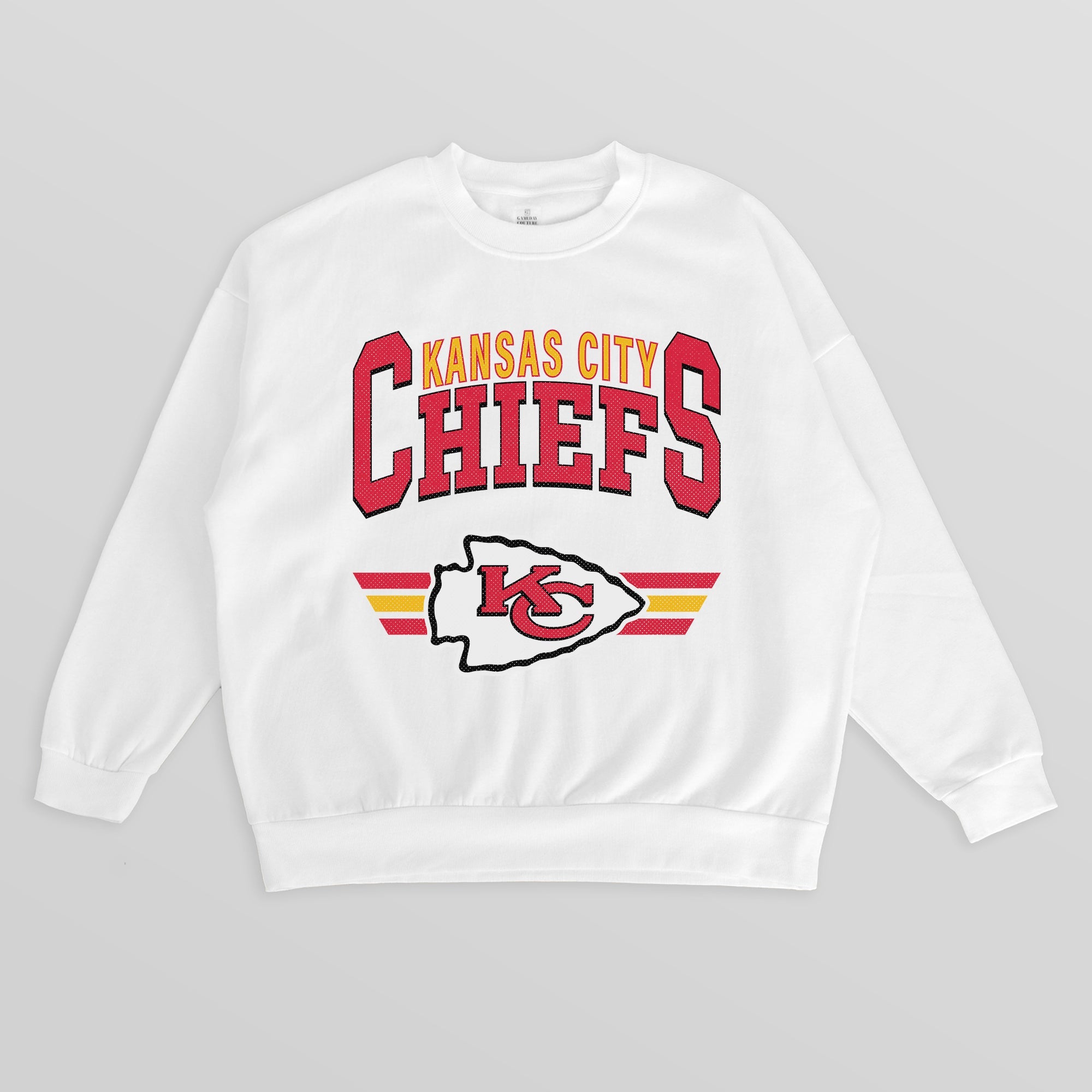 KANSAS CITY CHIEFS SWIFT STRIKE PREMIUM FLEECE CREWNECK PULLOVER