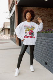 KANSAS CITY CHIEFS HOME TURF PREMIUM FLEECE CREWNECK PULLOVER