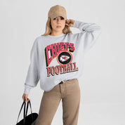 KANSAS CITY CHIEFS GAME ON PREMIUM FLEECE DROP SHOULDER CREWNECK PULLOVER