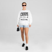 KANSAS CITY CHIEFS PEAK SEASON PREMIUM FLEECE CREWNECK PULLOVER