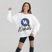 KENTUCKY WILDCATS WILD BREAKTHROUGH PREMIUM FLEECE CREWNECK PULLOVER