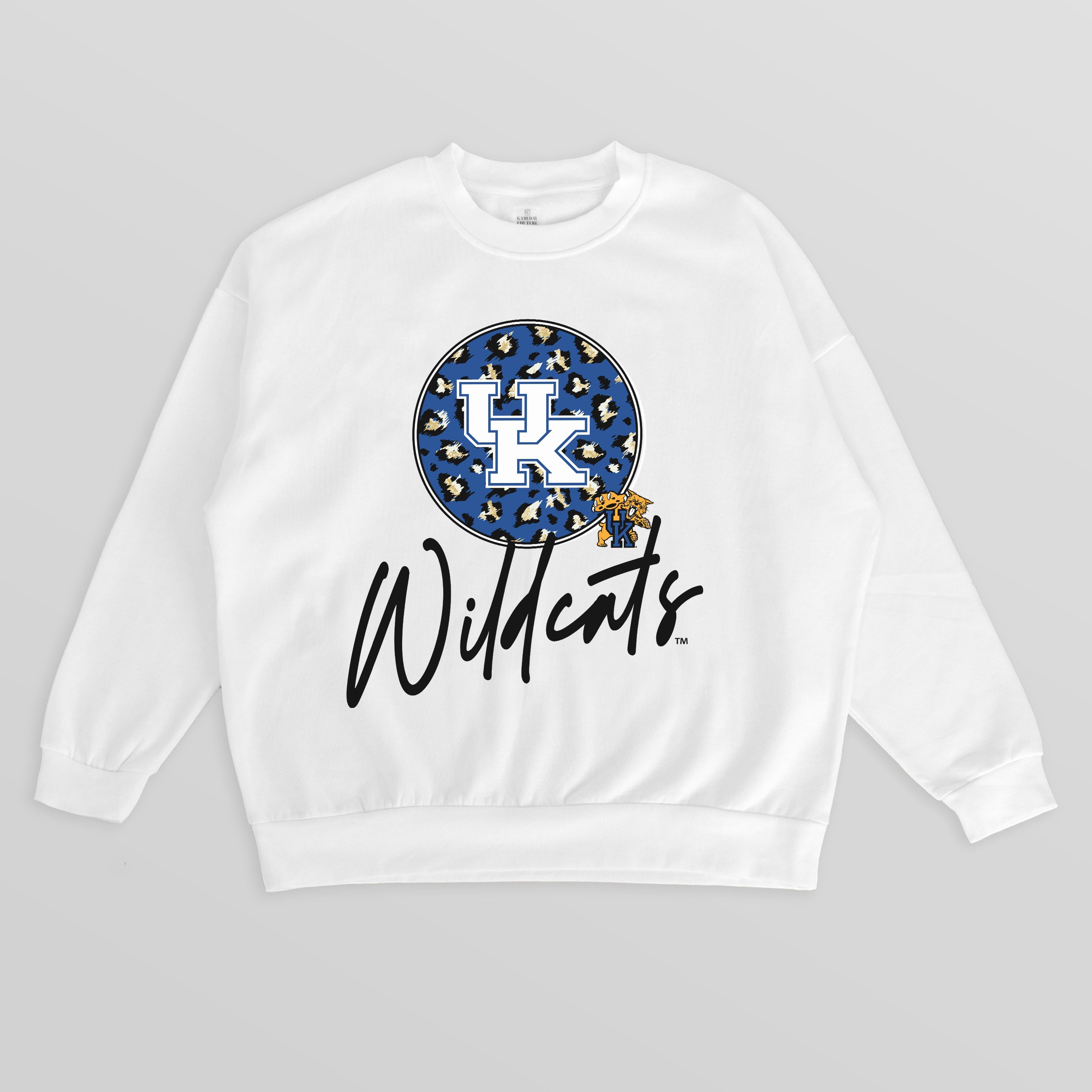 KENTUCKY WILDCATS WILD BREAKTHROUGH PREMIUM FLEECE CREWNECK PULLOVER
