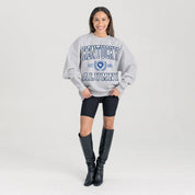KENTUCKY WILDCATS DEGREE UNLOCKED PREMIUM DROP SHOULDER FLEECE CREWNECK PULLOVER