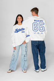 KENTUCKY WILDCATS DAY ONE PREMIUM FLEECE UNISEX CREWNECK PULLOVER