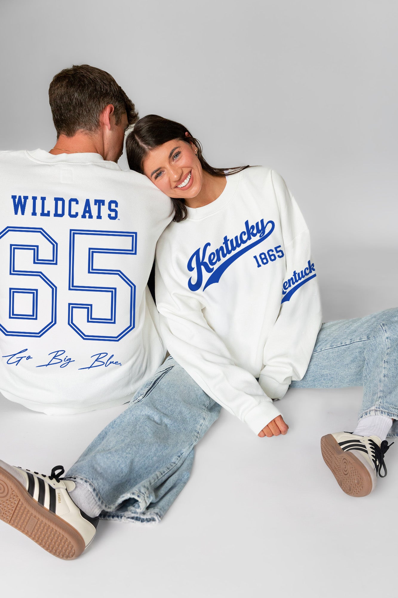 KENTUCKY WILDCATS DAY ONE PREMIUM FLEECE UNISEX CREWNECK PULLOVER