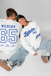 KENTUCKY WILDCATS DAY ONE PREMIUM FLEECE UNISEX CREWNECK PULLOVER