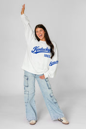 KENTUCKY WILDCATS DAY ONE PREMIUM FLEECE UNISEX CREWNECK PULLOVER