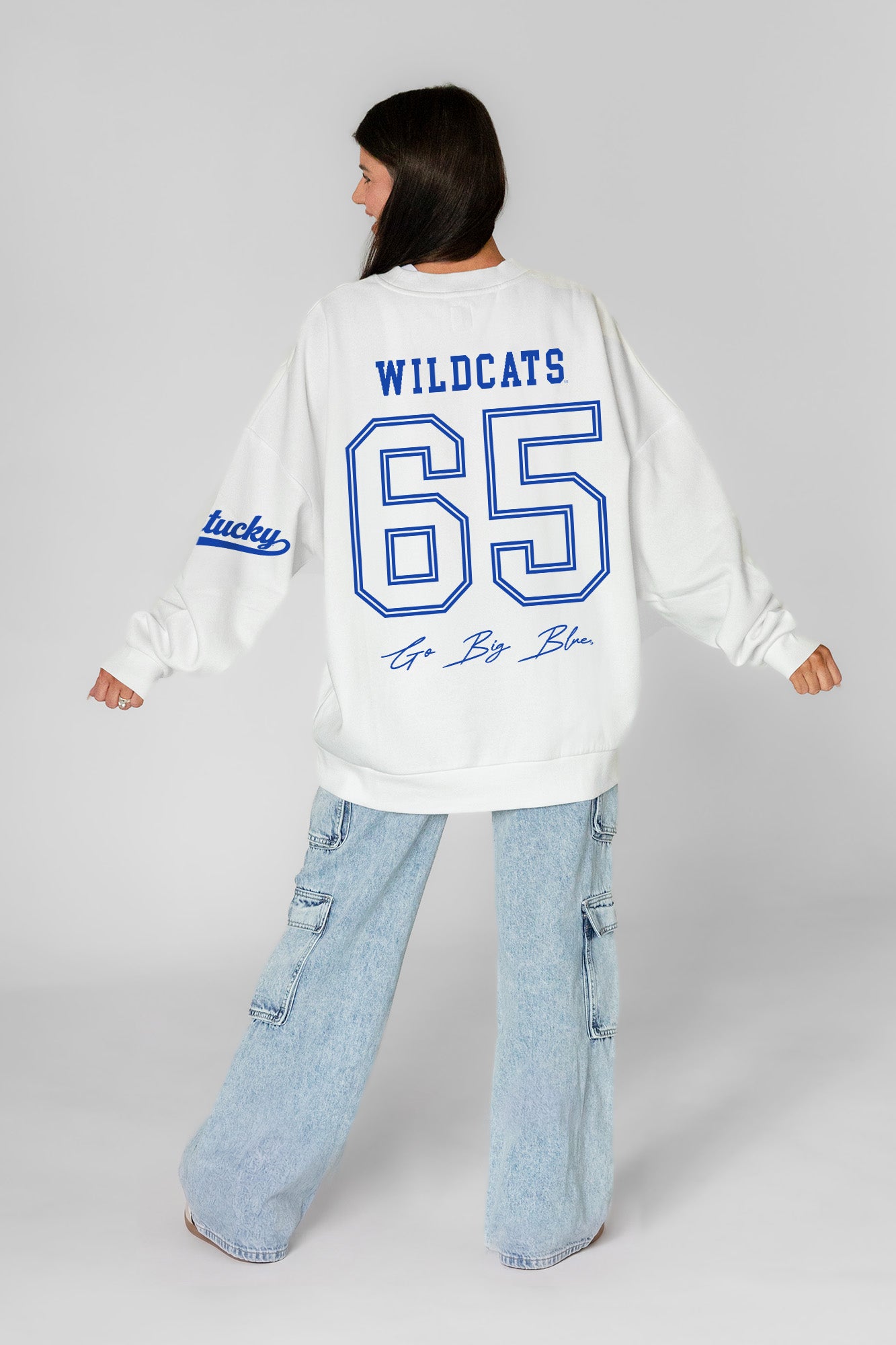 KENTUCKY WILDCATS DAY ONE PREMIUM FLEECE UNISEX CREWNECK PULLOVER