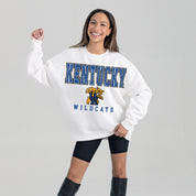 KENTUCKY WILDCATS Freestyle Fleece Drop-Shoulder Pullover