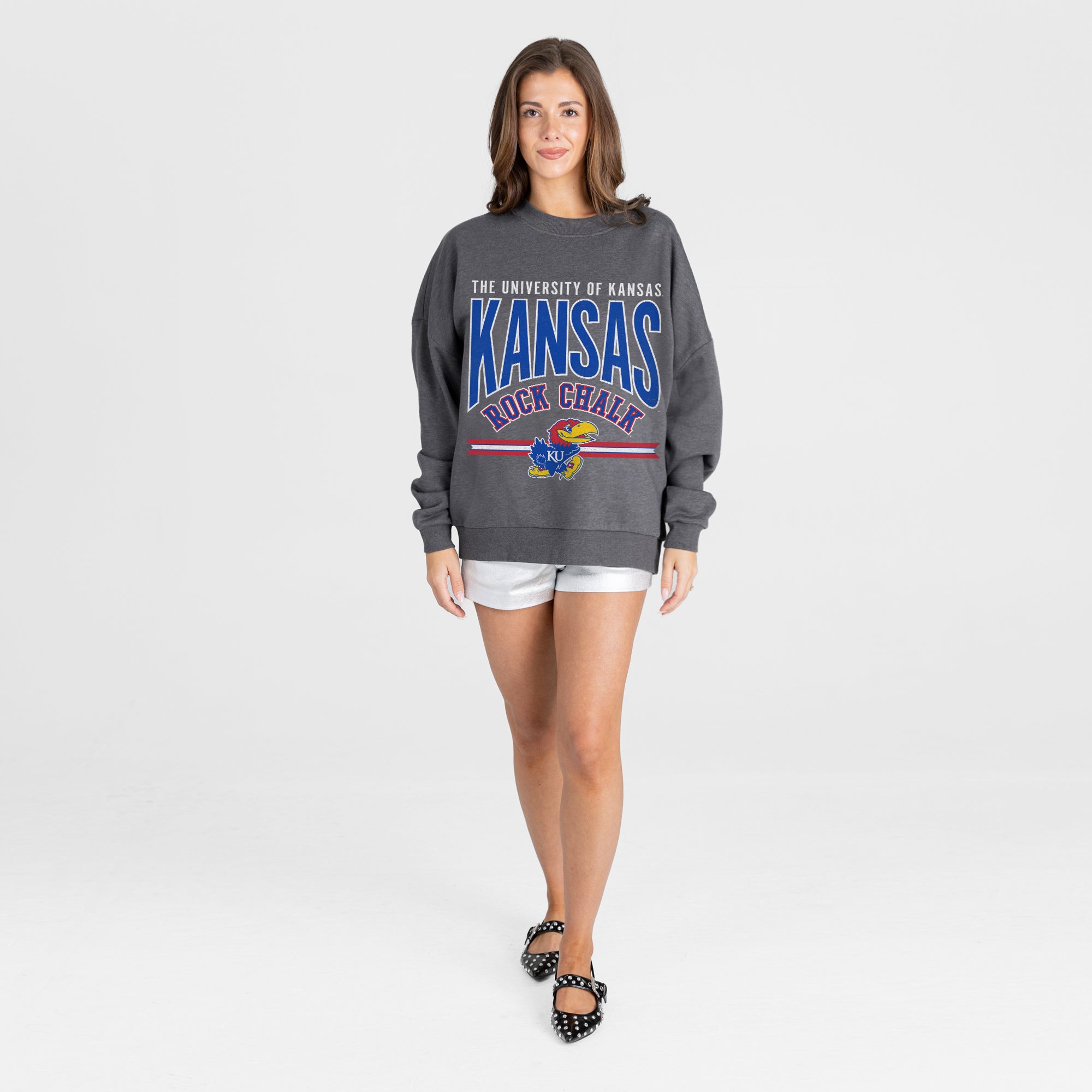 KANSAS JAYHAWKS KICKOFF CLASSIC PREMIUM FLEECE PULLOVER