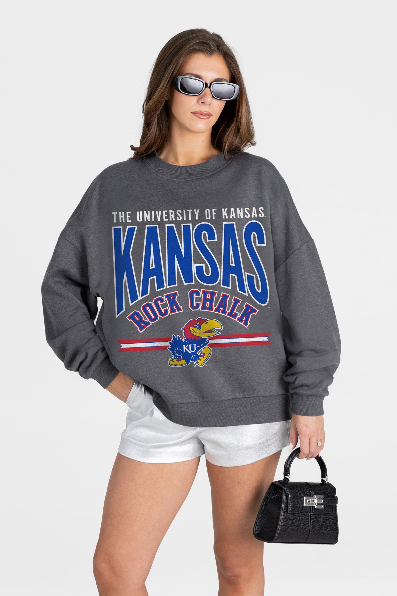 KANSAS JAYHAWKS KICKOFF CLASSIC PREMIUM FLEECE PULLOVER