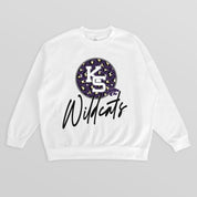 KANSAS STATE WILDCATS WILD BREAKTHROUGH PREMIUM FLEECE CREWNECK PULLOVER