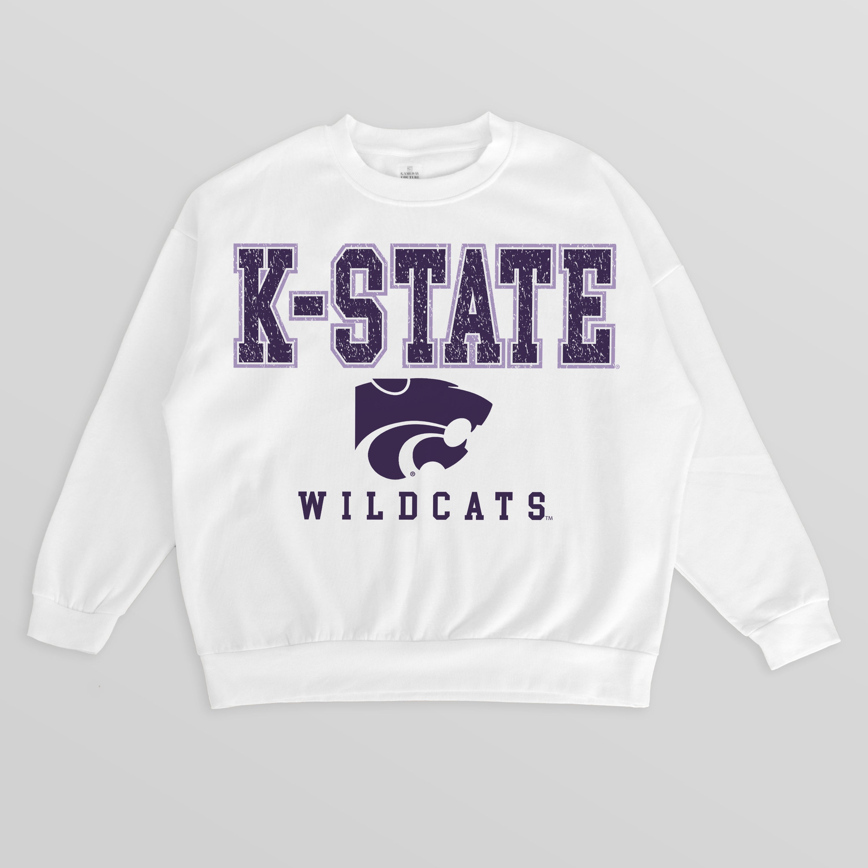 KANSAS STATE WILDCATS Freestyle Fleece Drop-Shoulder Pullover