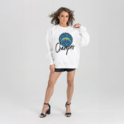 LOS ANGELES CHARGERS WILD BREAKTHROUGH PREMIUM FLEECE CREWNECK PULLOVER
