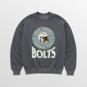 LOS ANGELES CHARGERS SATURDAY SEAL PREMIUM FLEECE DROP SHOULDER CREWNECK PULLOVER