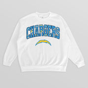 LOS ANGELES CHARGERS SWEET PLAY PREMIUM FLEECE PULLOVER
