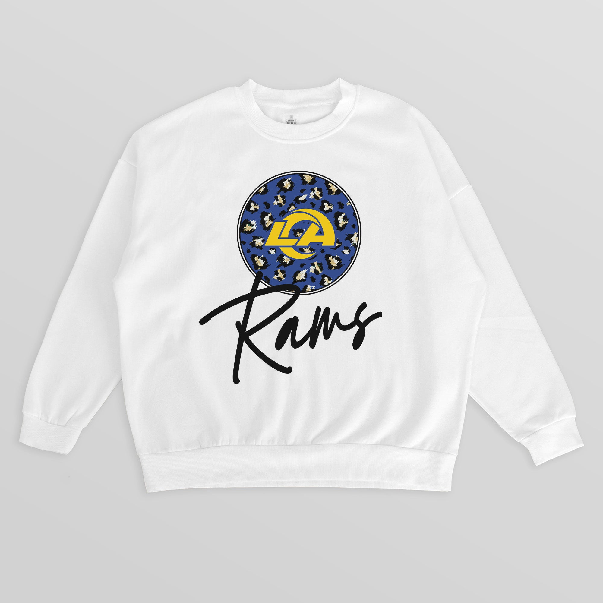 LOS ANGELES RAMS WILD BREAKTHROUGH PREMIUM FLEECE CREWNECK PULLOVER
