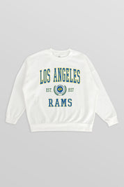 LOS ANGELES RAMS Timeless Triumph Fleece Crewneck Pullover