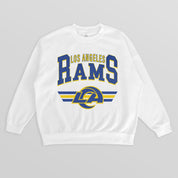 LOS ANGELES RAMS SWIFT STRIKE PREMIUM FLEECE CREWNECK PULLOVER